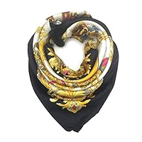 YOUR SMILE Silk Like Scarf Women