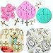 JeVenis 3 PCS Baptism Cake Decorations Cross Cake Mold Cross Mold Baptism Cake Toppers for Baptism Party Supplies
