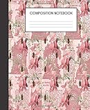 Composition Notebook: Insect Ephemera Bugs Floral College Ruled Notebook Lined School Journal