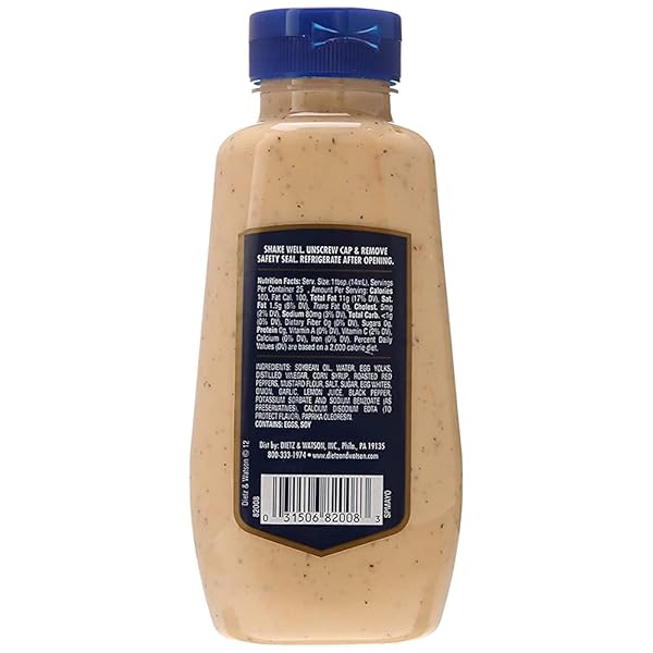 DIETZ & WATSON SWEET RED PEPPER MAYO – 2 BOTTLES