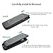 RUXELY Galaxy S8 Battery Case,5000mAh Portable External Backup Charging Case,Rechargeable Protective Power Bank Charger for Samsung Galaxy S8(Black)(Not for Galaxy S8 Plus) …