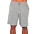 At The Buzzer 14501-Grey-XL Men's Pajama Shorts/Sleepwear/PJs