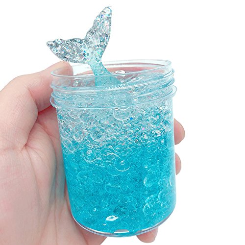 Theshy Lovely Baby Toys 120ml Mermaid Mud Mixing Cloud Slime Putty Scented Stress Kids Clay Toy