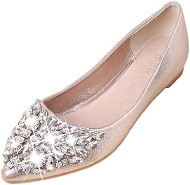 womens glitter flat shoes
