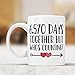 18th Anniversary Coffee Mug - 6570 Days Together But Who's Counting Funny Wedding Anniversary Gift, 18th year Anniversary Gifts, Jubilee Gift Cup (11 oz)