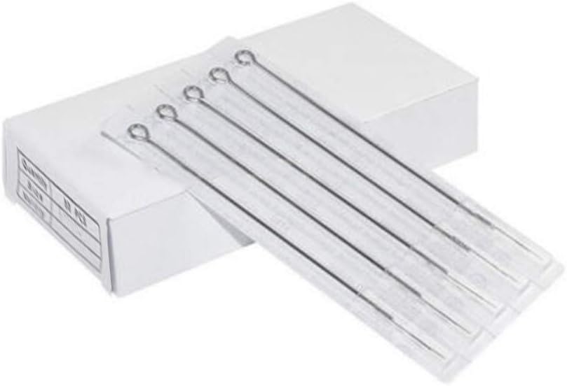 Accrie 5/50 Pcs 1/3/5/7/9RL Professional Sterile Tattoo Needles Round Liner Needle Tattoo Supply 1RL5
