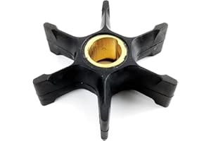 WINGOGO 0396725 0777820 0389557 Water Pump Impeller for Johnson Evinrude OMC BRP Outboard 40 50 55 60 65 70 75 HP Boat Motor Engine Parts Replace 396725 389557 437080 432954 777820 Sierra 18-3053