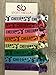 Infinity Collection - Multicolored Cheer Girl Hair Ties - No Crease, No Tug Elastic Ponytail Holders, Women, Cheerleaders, Teams & Coaches - 8 Pcs
