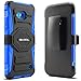Lumia 640 Case, Evocel [New Generation Series] Belt Clip Holster, Kickstand, & Dual Layer for Microsoft Lumia 640, Blue (EVO-NK640-XX02)