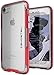 Ghostek Cloak 3 Military Drop Tested Shockproof Slim Clear Case for iPhone 8 & iPhone 7 (Red)
