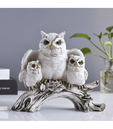 Amazon.com: Veronese Design 7 1/8 Inch Snowy Owl Spreading Wings