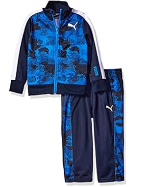 Baby Boys' 2-Piece Camo Jacket Tricot Track Suit