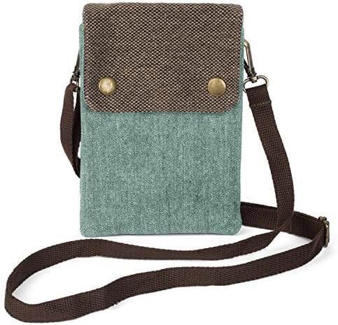 Canvas Passport Holder | Multi-Pocket with Neck Strap &amp; Wrist Band | Travel Pouch | Cell Phone &amp; Card Purse | Passport Wallet Organizer …