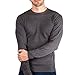 MERIWOOL Mens Base Layer - 100% Merino Wool Midweight Long Sleeve Thermal Shirt Charcoal Gray