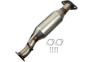 MAYASAF Catalytic Converter Exhaust Pipe for Chevy Traverse 07-17 2009-17 GMC Acadia 08-17 Buick Enclave 07-10 Saturn Outlook 3.6L Models Rear Side