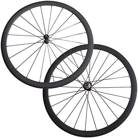 38mm Clincher Carbon Road Bicycle wheelset Straight Pull R36 Ceramic Bearing hub