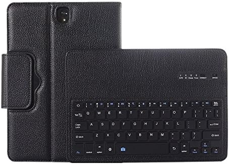 Wireless Bluetooth Keyboard Protective Case Magnetism Absorption Function Detached Cover Tablet Bracket for 9.7inch Samsung Galaxy Tab S3 SM-T820 SM-T825 Model Black
