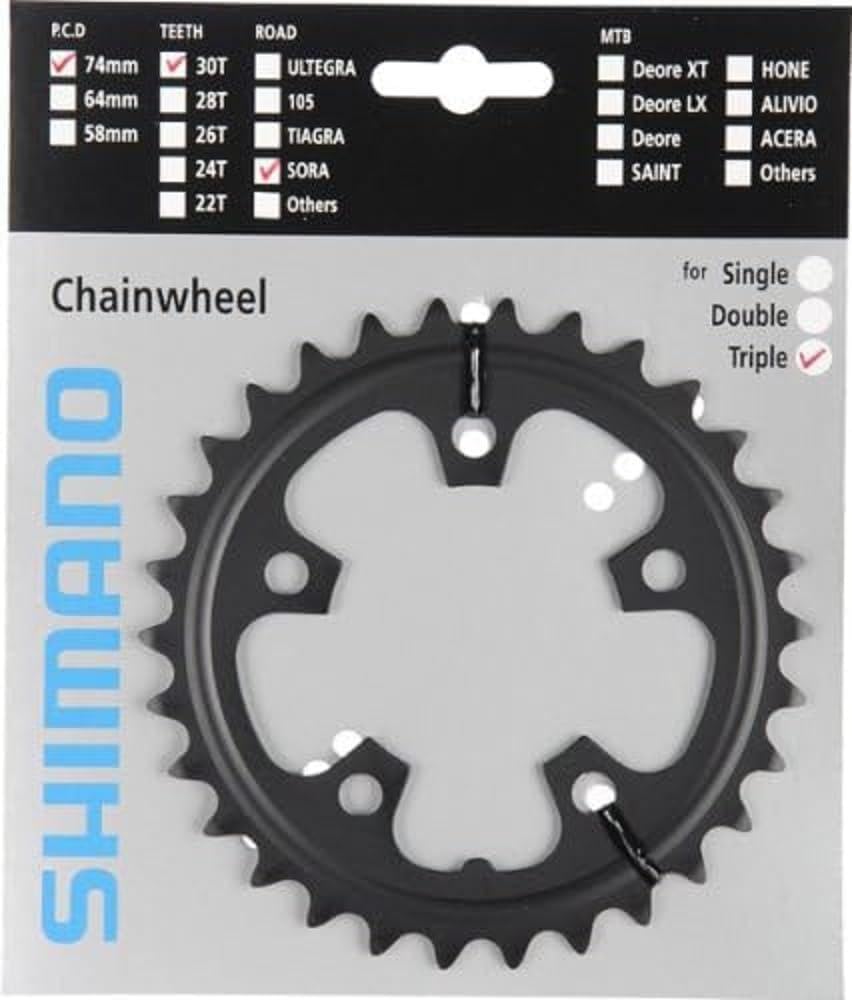 Shimano FC-3503 chainring 30T-D, black