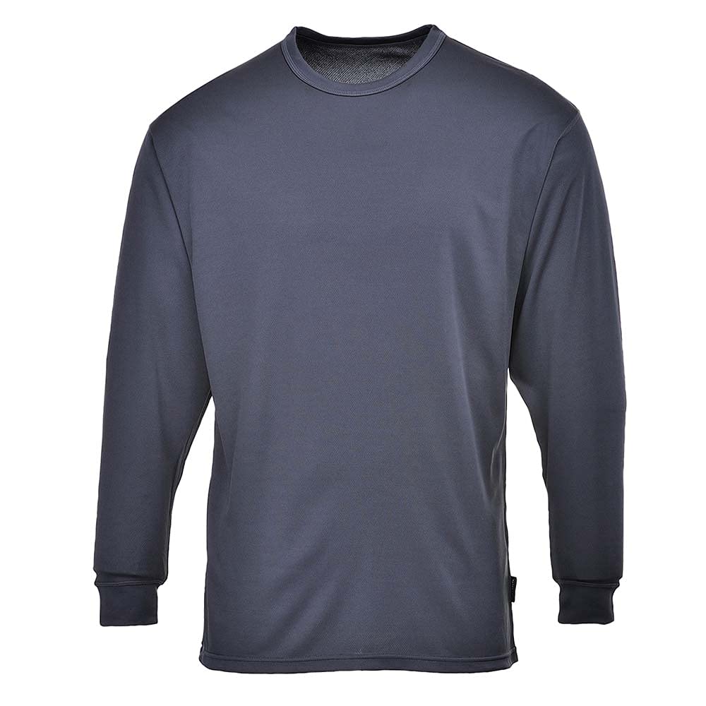 Portwest Thermal Baselayer Top, Size: XXXL, Colour: Charcoal, B133CHAXXXL