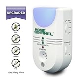 Aspectek - 5-in-1 Home Sentinel - Indoor Pest Control Pest Repeller Pest Repellent Mosquito Repellent with Ultrasonic Electromagnetic Moth Guard, Fruit Flies Repeller Ionizer &amp; Auto Night Light (Kitchen)