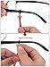 Hestya 5 Pieces Eyeglass Strap Eyewear Holder Retainer (Eyeglasses Not Included)