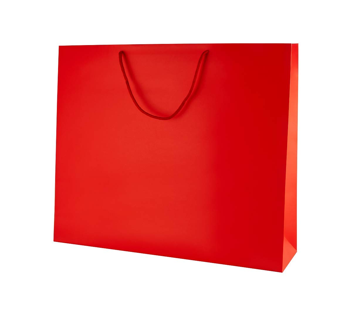 Download Thepaperbagstore 5 RED EX LARGE LUXURY MATT ROPE HANDLE PAPER BAGS 500x420x130mm - CHOOSE YOUR ...