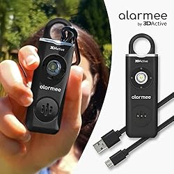 3DActive Alarmee Rechargeable Personal Safety Alarm