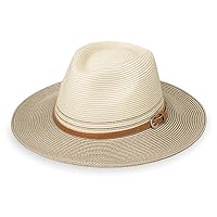 Wallaroo Hat Company Kristy Packable UPF50+, Ivory/Stone