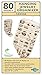Closet Complete: Premium Quality CANVAS, Hanging Jewelry Organizer | Double Sided, 360 Degree Rotation, 80 Pockets | Best for Jewelry & Accessory Organization