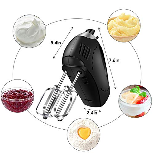 5 Cusinaid+5+Speed+Electric+Beaters+Storage