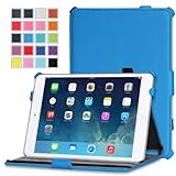 MoKo iPad Mini 3 / 2 / 1 Case, Slim-Fit Cover Case for Apple iPad Mini 1 (2012) / iPad Mini 2 (2013) / iPad Mini 3 (2014), BLUE (Will not fit iPad Mini 4)