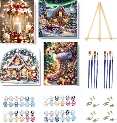 Paint by Number-4pack-8