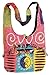 KayJayStyles Sun Moon Hippie Boho Slouch Bag Sling Nepal Cross Body Bag (Pink)