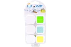 AWEHIRU FlipNSlide Contact Lens Case - 3 Pack