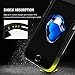 iPhone 7 Plus Case,iPhone 8 Plus Case, RANVOO Transparent Clear Scratch Resistant Slim Protective Cover Case for Apple iPhone 7 Plus, Black