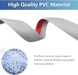 Zayejod 2M White Carpet Edge Strip Self Adhesive PVC Laminate Floor Threshold view 4