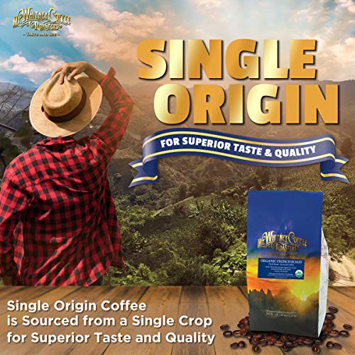 Mt. Whitney French Roast, Dark Roast Organic Ground Coffee 5 lb bag