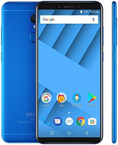 Vernee M6 4GB+64GB 5.7 inch Android 7.0 MTK6750 Octa Core up to 1.5GHz GSM & WCDMA & FDD-LTE (Blue)