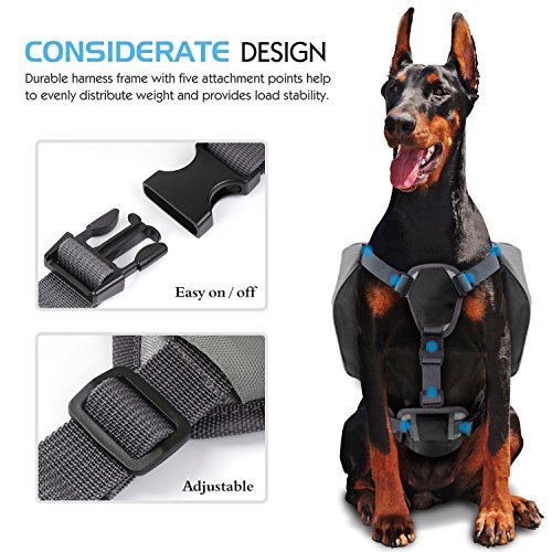 Backpack For Medium Size Dog IUCN Water
