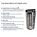 MIRA 12 oz Coffee Travel Tumbler - Vacuum Insulated Stainless Steel with Easy-Press Lid - Temperature Control Cup - Teal