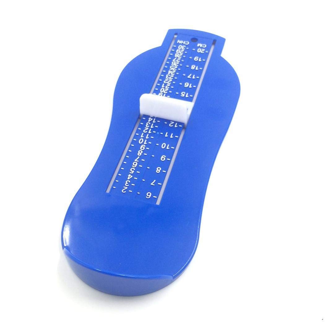 Gijoki Household Plastic Children Foot Length Measuring Ruler Baby Feet Measurer Shoe Measuring Devices