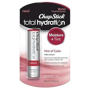 ChapStick Total Hydration, Merlot, 0.12 Ounce