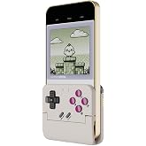 GameSir Pocket Taco Vertical Mobile Gaming Controller &ndash; Retro Arcade Bluetooth Gamepad for Android, Portableh Wireless Game Controller for phone, 600mAh Battery, Pass-Through Charging - White