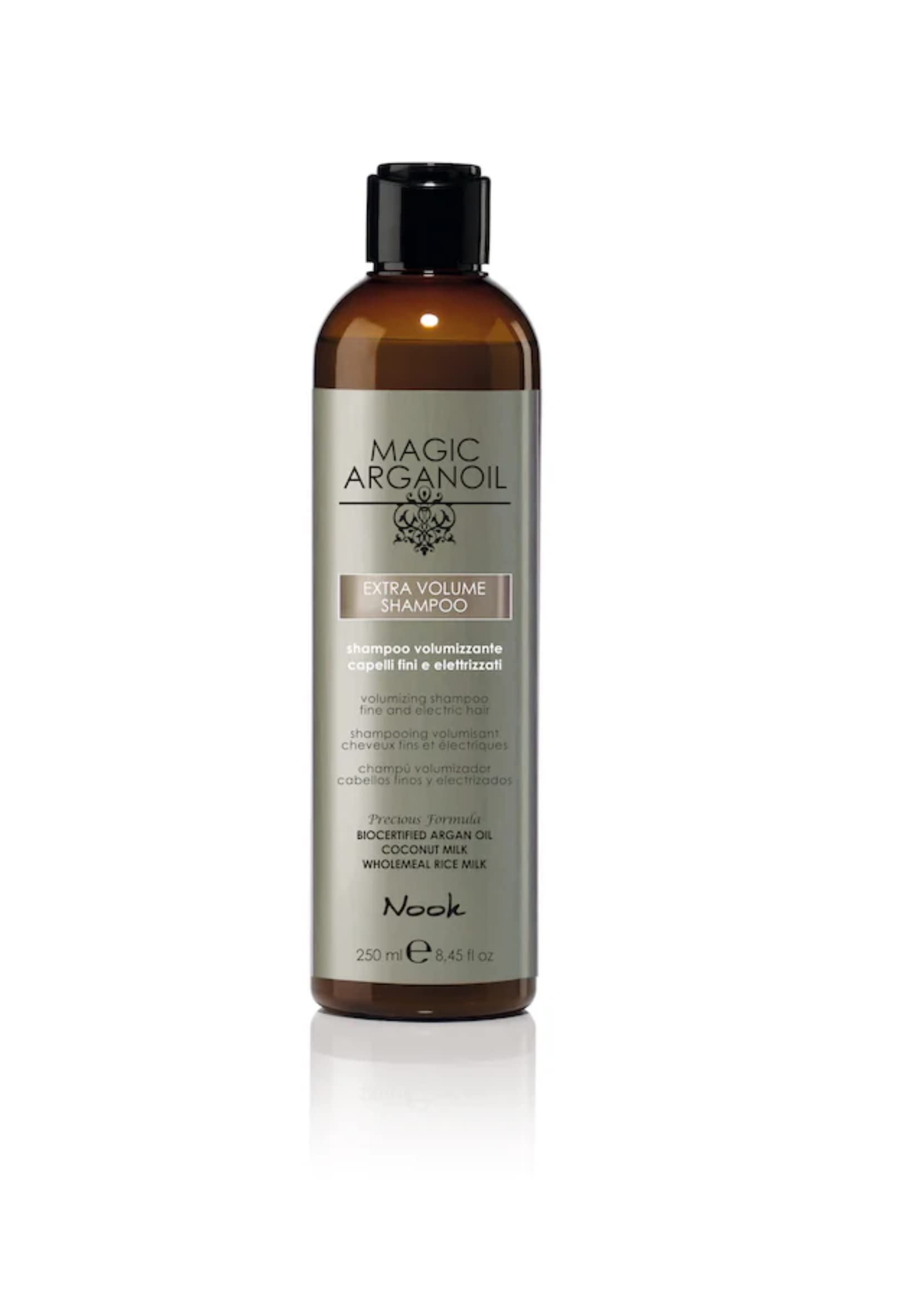 Nook Shampoo, Vegan, 250 ml, Extra Volume for Fine Hair