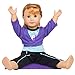 Dress Along Dolly Gymnastics Outfit (Yoga) for American Girl Dolls: Includes Yoga Mat, Carrying Case, Leggings and Shirt