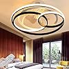 LED-plafondventilatoren Met afstandsbediening Stille Plafondlamp met verlichting Dimbare 3000K-6000K Fan kroonluchter…