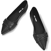 BEST TRENDY Women’s Comfort Pointed Toe Skimmer Ballet Flats Shoes