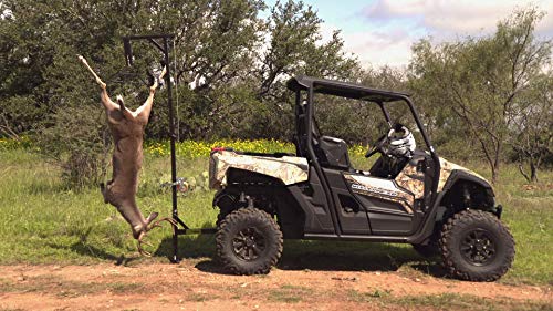 HME Products Truck Hitch Game Hoist - Complete Kit (Includes Winch/Gambrel) Black, 400 - Image 5