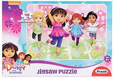 Frank Dora and Friends Jigsaw Puzzle (108 Pieces)