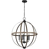 Generation Lighting 5251005-846 Calhoun Five Light Chandelier Hanging Modern Fixture, Stardust